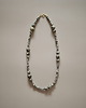 naszyjniki - inne Naszyjnik Noire kamienie jaspis dalmatyński 1
