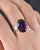 pierścionki złote Pierścionek ametystowy klejnot 3