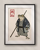 plakaty Plakat Japoński - Samuraj Żaba 2
