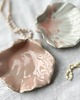 pojemniki na biżuterię Ceramiczna muszla, muszelka - talerzyk na biżuterię 4