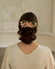 Ślubne ozdoby do włosów Grzebyk do włosów z suszonych i stabilizowanych kwiatów 1