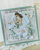 zaproszenia i kartki na ślub Romantyczna kartka ślubna, pamiątka ślubu "Lovely Day Green 1" 1