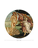 tapety i naklejki ścienne Dots Birth of Venus - samoprzylepna tapeta w kształcie koła 1