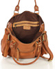 torby na ramię Torebka skórzany kuferek vintage old pelle - brąz camel 6