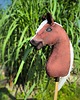 zabawki - inne Hobby horse A3 Haflinger kasztanek koń na kiju 6