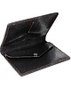 portfele męskie Męski czarny portfel slimwallet ORLOVSKY W01 2