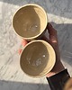 kubki i filiżanki Zestaw 2 Ceramicznych Czarek Running z Kurami 160 ml 3