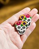 klipsy Klipsy cukrowe czaszki sugar skull 1