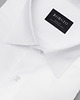 koszule męskie Koszula 00312 dł. rękaw biały slim fit 164/170 39 2