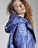 kurtki damskie Parka  zimowa wodoodporna Jungle Blue 2