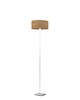 lampy podłogowe Lampa stojąca metalowa z abażurem walec 30 cm MEKSYK ECO 8
