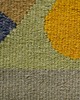 Ozdoby na ścianę Ręcznie tkany wełniany kilim - ZIMOWA NOC NADERKI - Mazurskie Opowieści 4