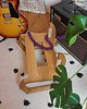 meble - inne Deluxe Walnut Amp Stand - Drewniany stojak na wzmacniacz gitarowy 5
