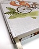notatniki i albumy Notes Szkicownik Lisek na dwóch kółkach 24x17 cm 200 stron ecru 1