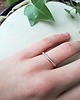 obrączki ślubne 2mm obrączka z diamentami w złocie 585 2