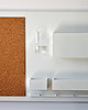 organizery Organizer - 63x45 cm, drewniany, na ścianę, 3