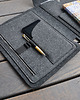 pokrowce i etui - organizery Filcowy organizer A4 - grafitowy - na dokumenty 3