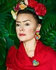 kolczyki soutache Kolekcja Frida - kolczyki kolorowe serca 3