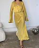 sukienki midi damskie Sukienka Desire gold lyocell 7