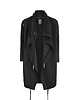 bluza bez kaptura damska Płaszczo-bluza Dyplomata Gruby Czarny 2