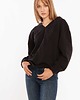 bluza bez kaptura damska LOOP bluza black 2