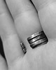 biżuteria męska OPEN RING #2 Pierścień ze srebra, oksydowany 4