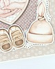 kartki scrapbooking Kartka na narodziny 4