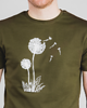 t-shirty męskie Bawełniany T-shirt z nadrukiem - Przemijanie 1