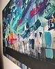 obrazy Obraz ręcznie malowany na płótnie 60x80 cm - abstrakcyjny pejzaż 1