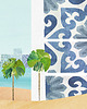 plakaty Dubaj - plakat 50x70 cm vintage art giclee 2