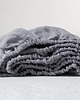 pościel Lniane Prześcieradło Z Gumką TRUE GRAY 3