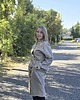 sukienki midi damskie Kimono sukienka z paskiem 100% len beżowe. 5