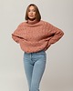 swetry damskie  Wełniany sweter z golfem, golf, VINTAGE ROSE 3