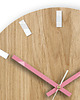 zegary Zegar  ścienny Simple White_Pink 33,5cm 1