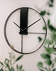 zegary Duży zegar ścienny 96cm  Czarny 3