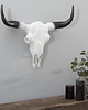 figurki i rzeźby Poroże rogi Matador białe aluminium 50cm 1