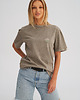 t-shirt damskie Koszulka damska OVERSIZE Washed Smoke 6