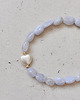 bransoletki z kamieni naturalnych Bransoletka  Chalcedon 1