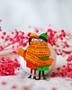 broszki Broszka z parą zakochanych zmarzluchów 1