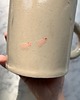 kubki i filiżanki Duży Ceramiczny Kubek Handmade 420 ml Beżowy ze Świnkami 5