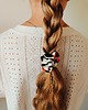 gumki do włosów Scrunchie do włosów, gumka do włosów z wiskozy Panterkowy pop MINI 1