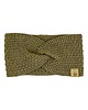 opaski do włosów Oliwkowa  Opaska turban 1