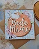 kartki scrapbooking Kartka z napisem "Będę mamą" 1