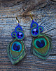 kolczyki soutache Peacock Eye-kolczyki soutache 5