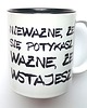 kubki Kubek  WAŻNE, ŻE WSTAJESZ z CZARNYM WNĘTRZEM 1