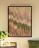 makramy Makramowy obraz w ramie FOREST 4