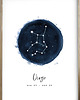 obrazy Virgo -  Constelacja Panny-Art Print 1