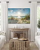 obrazy Obraz na płótnie - 100x70 cm - Plaża widok na morze (1-0728) 3