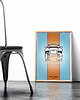 plakaty Plakat Motoryzacja - Porsche 911 Turbo 1