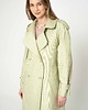 płaszcze damskie Trencz pistacjowy 3